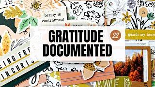 THE GIFT OF GRATITUDE DOCUMENTED 2022