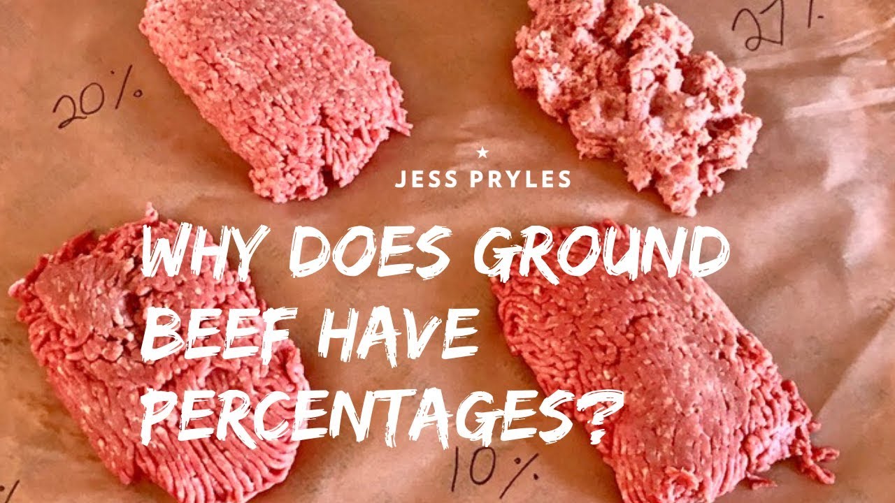 Meat Percentages % - How To Choose The Right Ground Beef | Jess Pryles