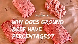 MEAT PERCENTAGES % - how to choose the right ground beef | Jess Pryles