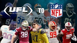 UFL players that broke into the NFL (2024-25 Season)