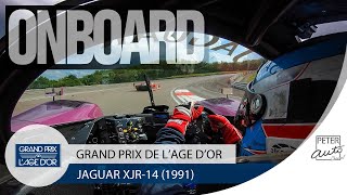 Jaguar XJR-14 maximum DOWNFORCE circuit Dijon-Prenois