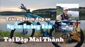 Trải nghiệm một ngày đạp xe đạp quanh Đập Mai Thành Bảo Lộc Lâm Đồng - Ngắm hoàng hôn tại Bảo Lộc.
