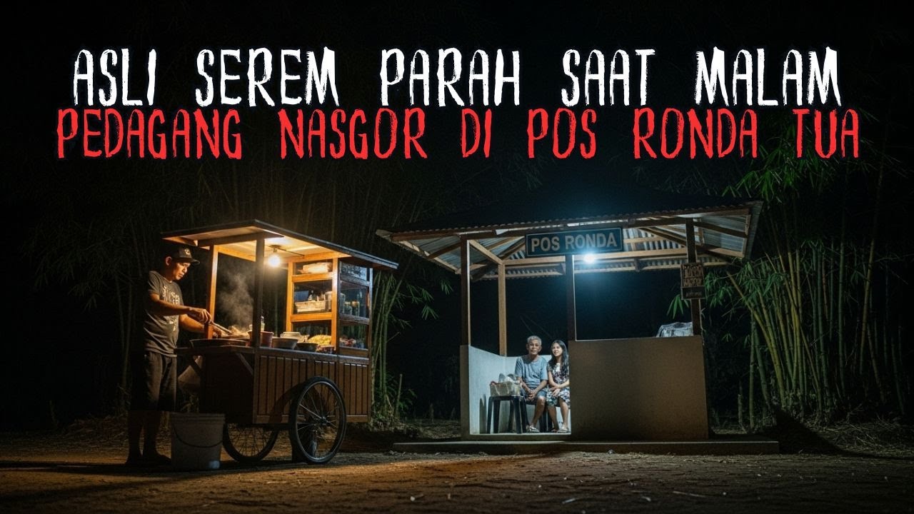 ASLI SEREM PARAH! KISAH PEDAGANG NASI GORENG DI POS RONDA TUA DEKAT KEBUN BAMBU