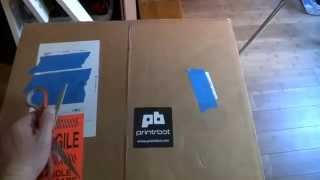 Unboxing a 3D Printer