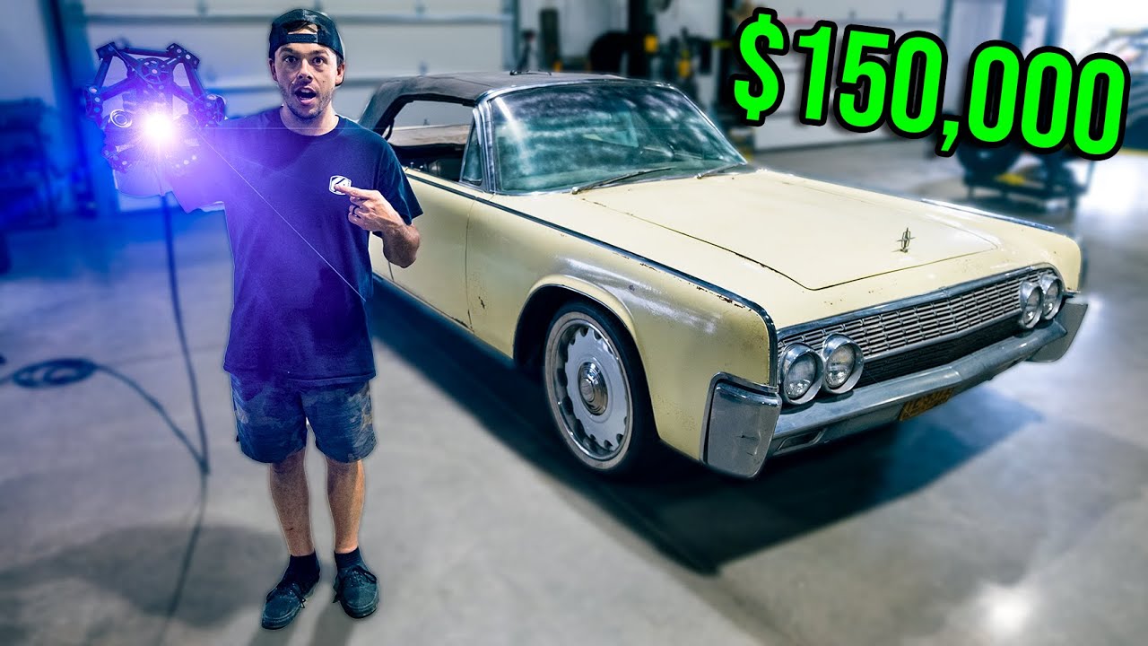 Using $150,000 3D SCANNER For Our 1962 Lincoln Continental Build Part 3