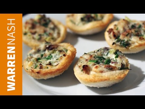 Mackerel & Salmon Canapés - No Pastry! - Recipes By Warren Nash