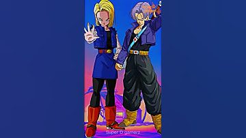 Who is strongest Trunks vs Android 18 #Whoisstrongest #video #dbz #dbs #shorts