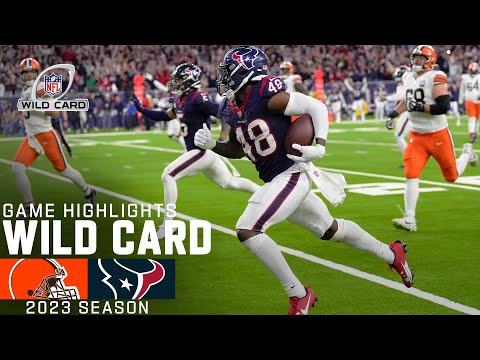 Cleveland Browns vs. Houston Texans Game Highlights | NFL 2023 Super Wild Card Weekend