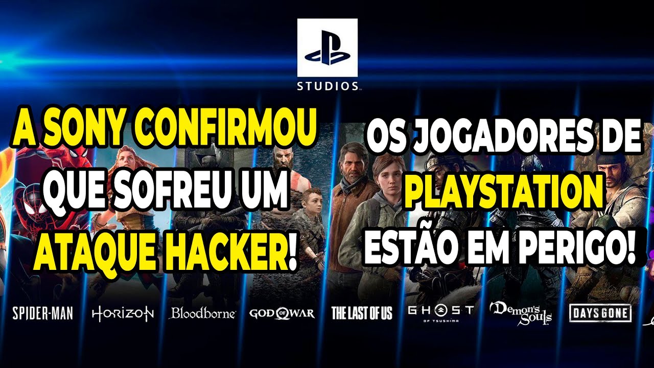 Tweet Só queria dizer que fui hackeado na conta da Playstation e