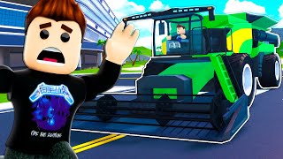 Crushing Cars with the NEW Harvester is AWESOME in Roblox Car Crushers 2!