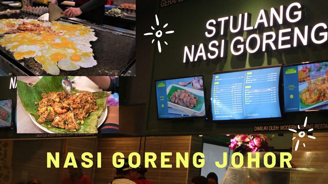 Kuliner JOHOR BAHRU - STULANG NASI GORENG - YouTube