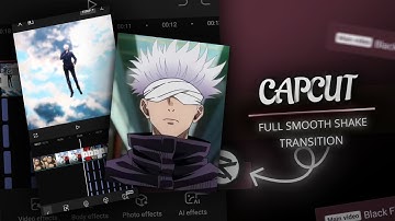 Capcut Smoth Shake Transition Tutorial |  AE Like Transition