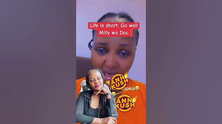 Milly wa Doc is dead #Trending