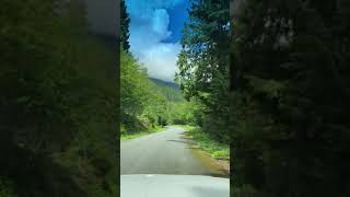 Drive to Hidden Lake Lookout trailhead
