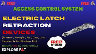 How Electric Latch Retraction Devices Work: #accesscontrol  #explained #locking #hardware