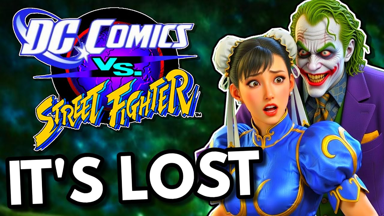 The Mysterious Lost DC vs Street Fighter : It Was Hidden For Years