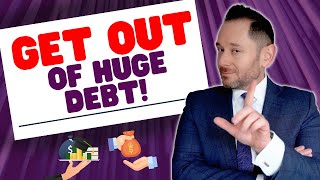 How to get out of HUGE debt ⚠️💸