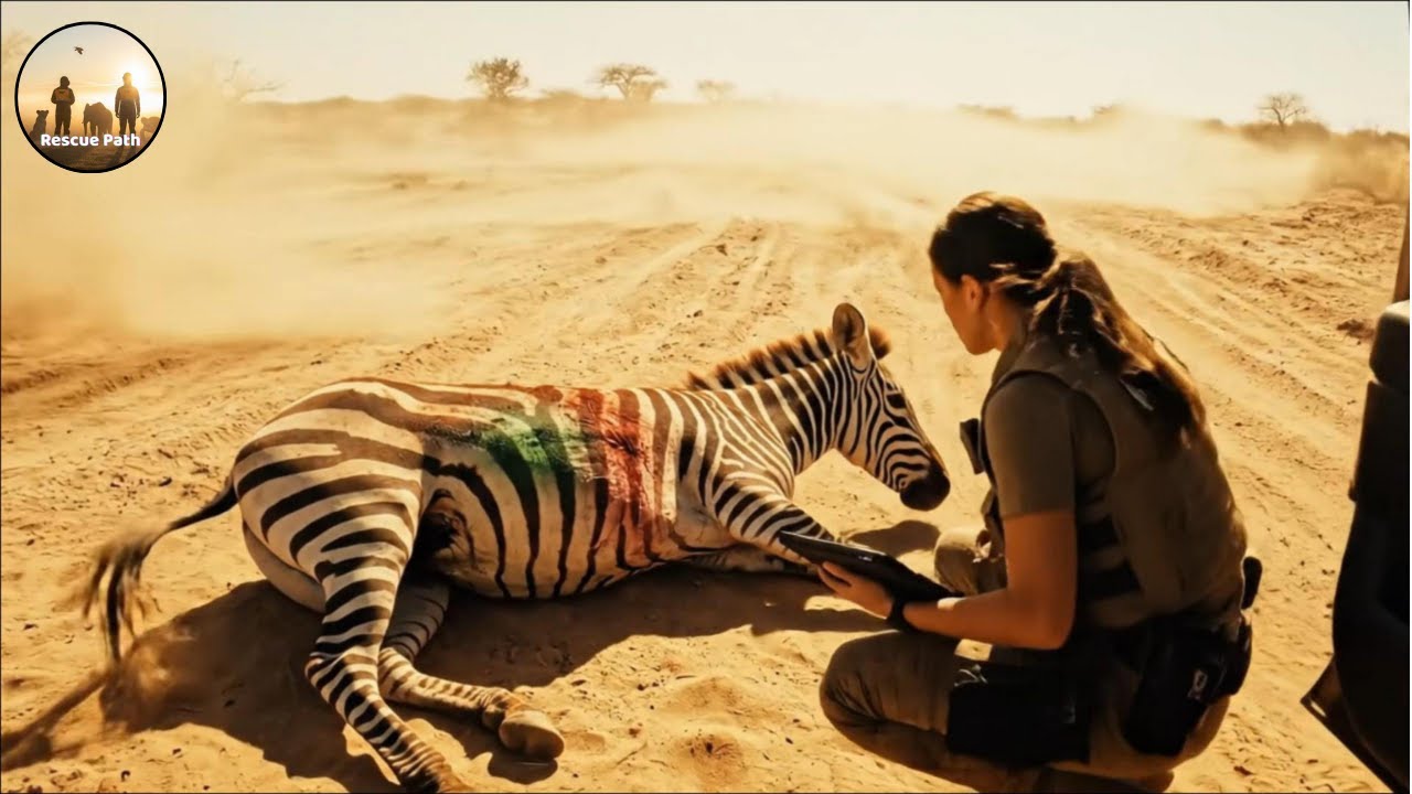 Heroic Rescue Awareness | Brave Heroes Save Safari Zebras From Road ...