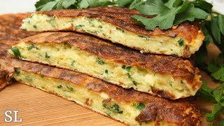 Сырная Вкуснятина за 10 Минут! Вы Останетесь Довольны! Ленивый Хачапури или Сырная Лепешка. Сырная Вкуснятина за 10 Минут! Вы Останетесь Довольны! Ленивый Хачапури или Сырная Лепешка.