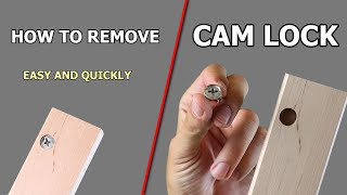 How to remove | Ikea CAM LOCK | Put It Together