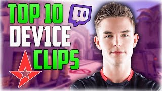 Top 10 Most Viewed Dev1ce CSGO Twitch Clips Of All Time!