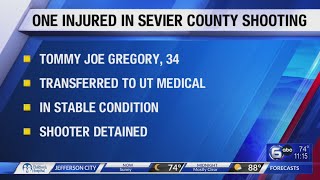 One injured in Sevier County shooting