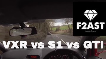 Corsa VXR Chases Audi S1 & GTI