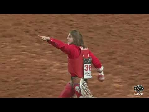 Rocker Steiner | 2023 Fort Worth Bareback Riding Champion - YouTube