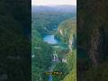 Plitvice Lakes: Turquoise Waterfalls in Croatia’s Heart [ECOSYSTEM - 1/2] #shorts