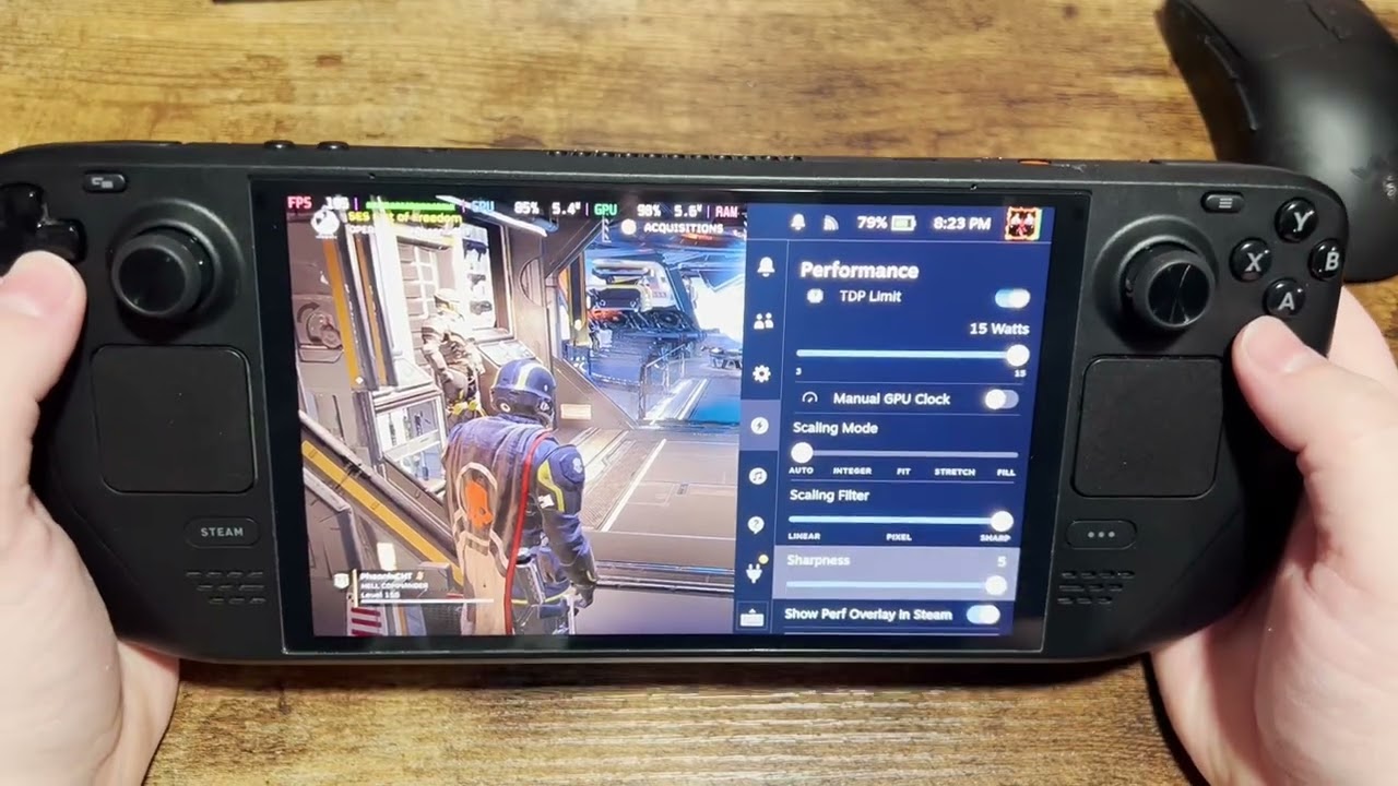 Helldivers 2 on Steam Deck | Test Before and After Thermal Paste Swap