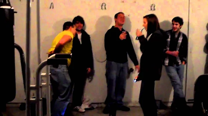 Tim Tooley gets tasered.