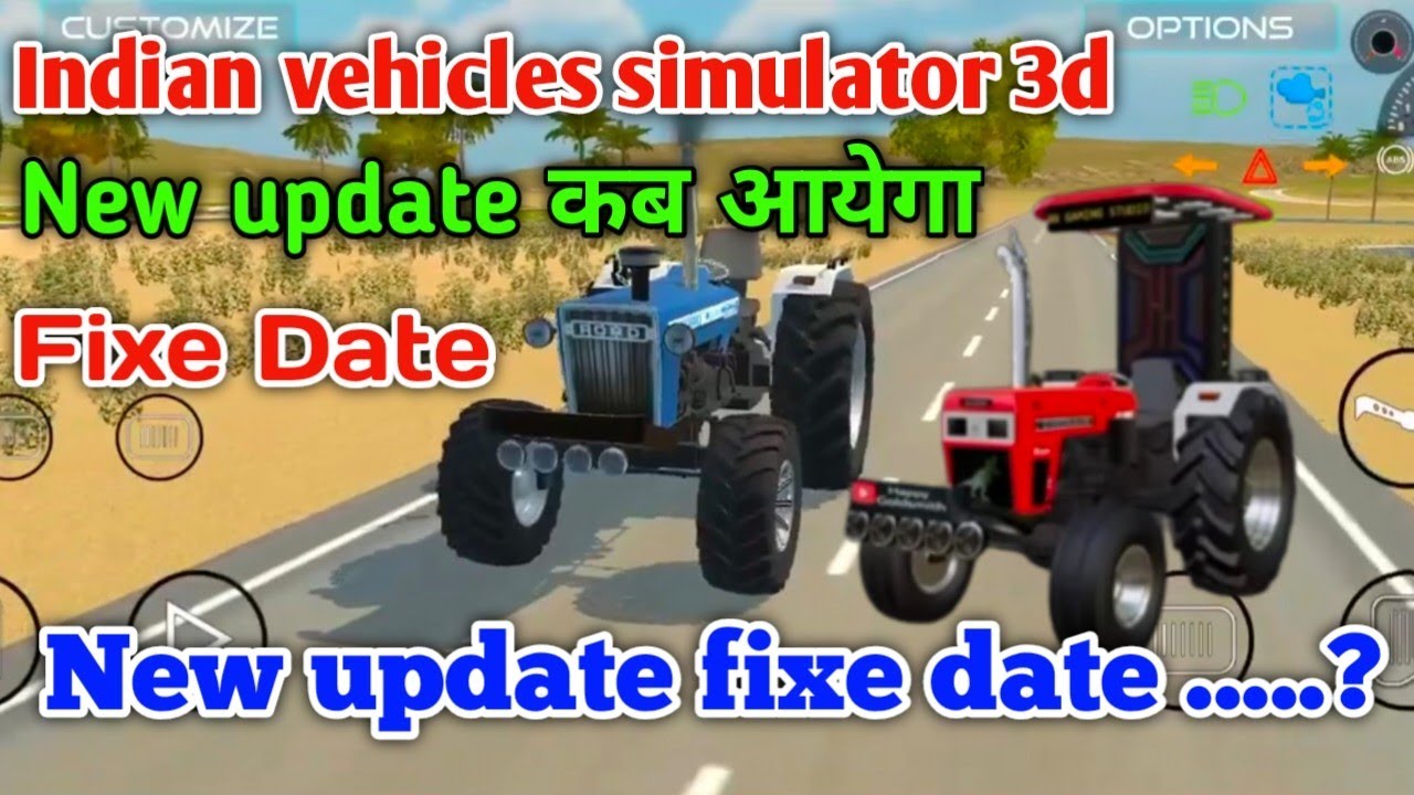 Indian vehicles simulator 3d new update fixe date indian vehicles