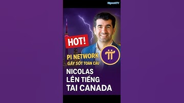 Nicolas Bất Ngờ Xuất Hiện Ở Canada: Hé Lộ Tương Lai Pi Network?#pinetwork #BigworkTV #crypto #coin