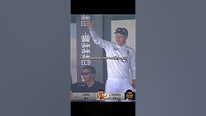 England Had Some Mercy For Pakistan...☠️