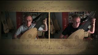 Weiss - Andante in C for two baroque lutes