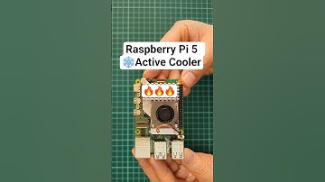 🔥Raspberry Pi 5 ❄️ Active Cooler: Easy Installation & Review! #Shorts