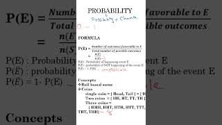 🎯 Master Probability in Minutes! CBSE class probability part 1 #easymathsteaching #learningmaths