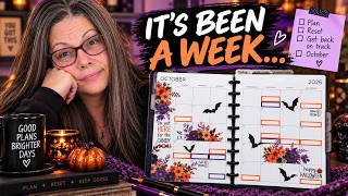 October Plan With Me | Trying to Get Back on Track When Life Gets Messy Update