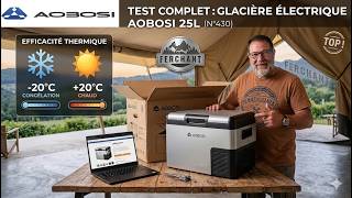 N°430  GLACIERE FRIGO ELECTRIQUE A COMPRESSION  AAOBOSI#campingcar##vantour#vanlife#roadtrip#nomade