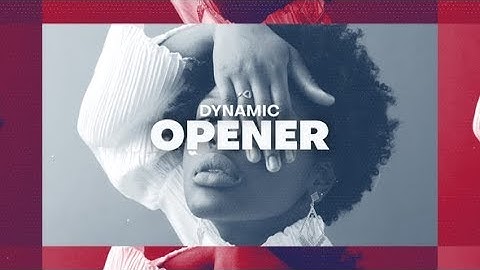 After Effects Template: Dynamic Opener