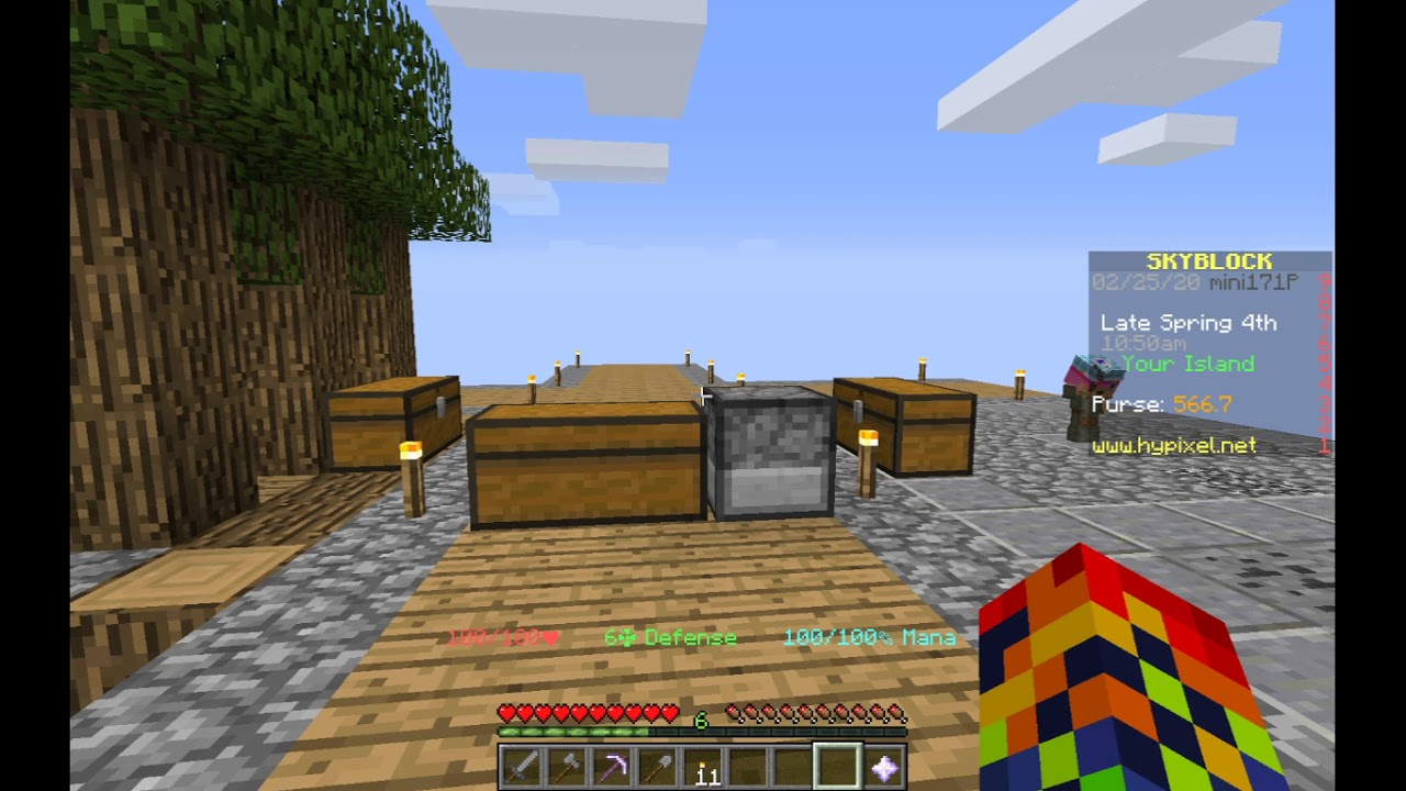 Hypixel Skyblock Ep 6 Gold Minion! YouTube