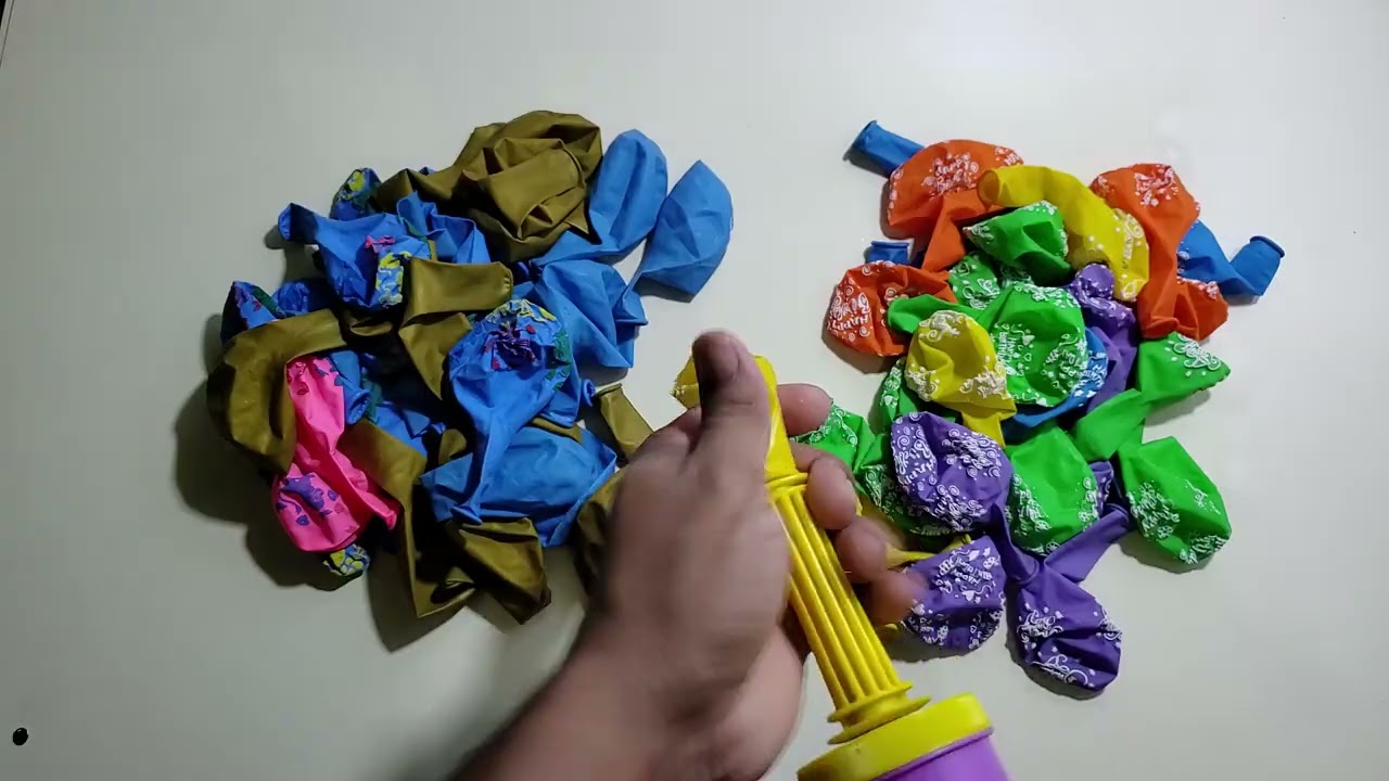 Relaxing Balloon Pop Sounds - ASMR For Sleep & Stress Relief 