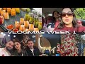 VLOGMAS WEEK 1 l SUSHI, CHRISTMAS TREE DECORATING, POPE🎄🍣❤️