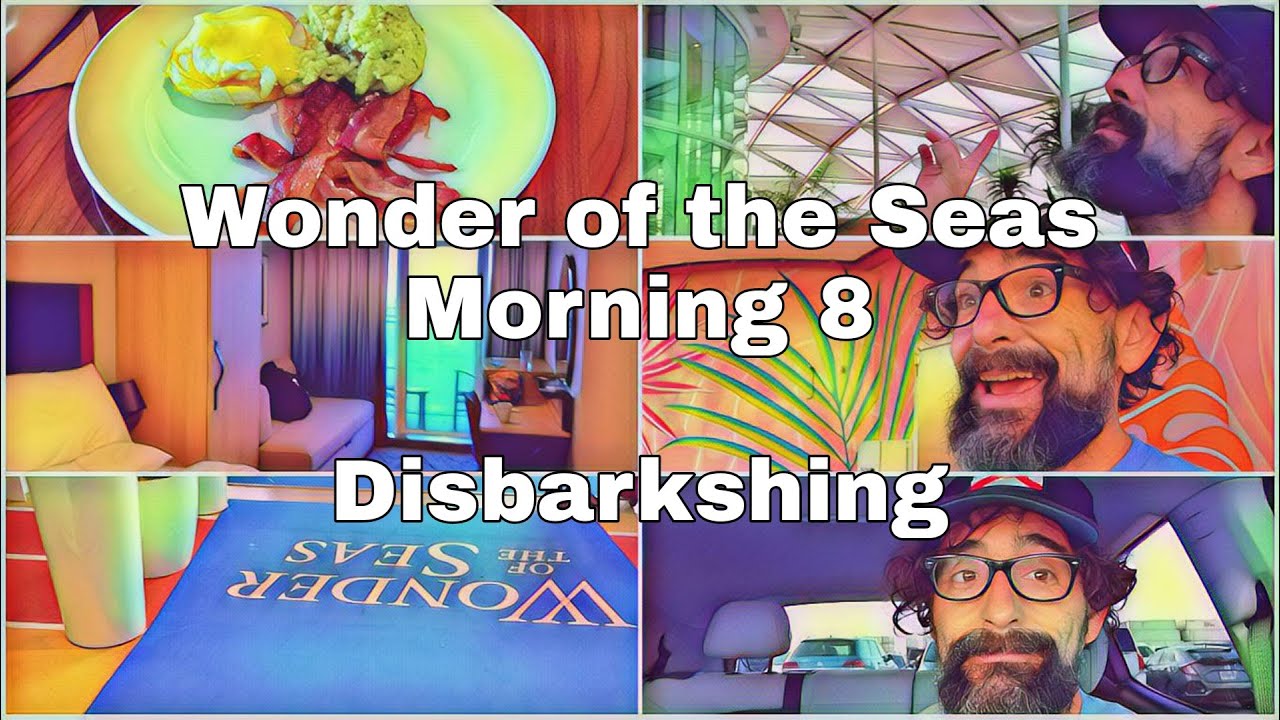 Wonder of the Seas | Morning 8 | Stateroom, Breakfast & Goodbye