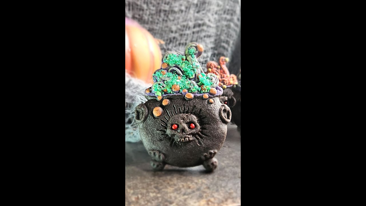 Pop Rocks Cauldron Cookies - YouTube