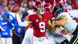 Alabama QB Bryce Young Highlights vs Vanderbilt