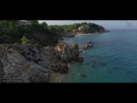 "Fava Beach" Vourvourou Sithonia Halkidiki / "παραλία Φάβα" Βουρβουρού Σιθωνία Χαλκιδική4K#Salgeorge
