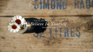 Believe in Yourself (24th Album) - Keunyoung Song