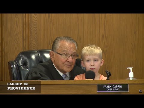 Caught in Providence: Cute Kid Wins Over the Courtroom