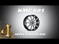 KMC Wheels 681 Nerve Gloss Black